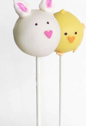 Easter Bunnies Or Chicks Vanilla Cake Pops