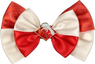 Seven Times Six Inuyasha Universe of Warriors Alligator Hair Clip Hair Bow Costume Accessories Red