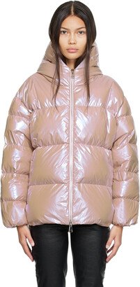 Pink Frasne Short Down Jacket