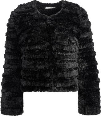 Fawn faux-fur jacket-AA