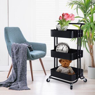 3-Tier Rolling Storage Cart