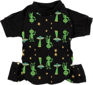 Leveret Dog Cotton Pajama Alien