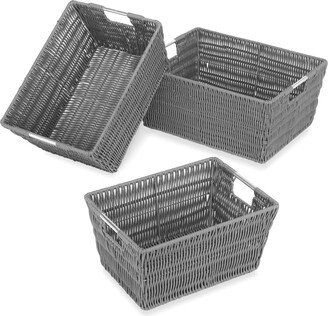 3-Pc. Rattique Storage Baskets