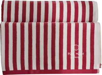 Soho Home Embroidered-Logo Cotton Pool Towel