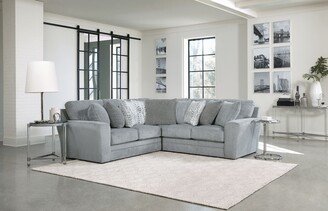 Coja Crosby 2-Piece Fabric Sectional, Seal