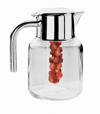 AZD20069202 Aurora Infuser with Transparent Container – [Pack of 6], 2000 ml., Stainless-Steel Finish, Dishwasher Safe Serveware