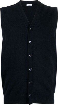 Fine-Knit Cashmere Vest