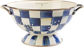 Royal Check Large Enamel Colander