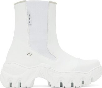 White Boccaccio II Chelsea Boots