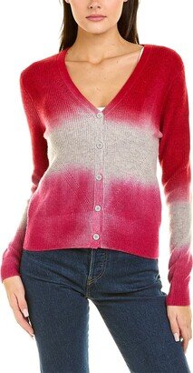 Dip Dye Cashmere Cardigan