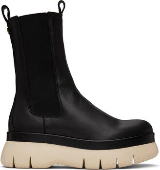 Black Mecile Chelsea Boots