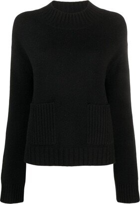 Double-Pocket Cashmere Jumper