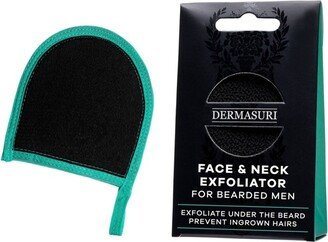 Dermasuri Men's Exfoliating Beard & Face Scrub Scrubber - 1ct