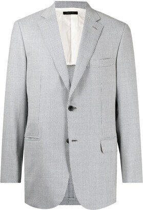 Tailored Patterned Blazer