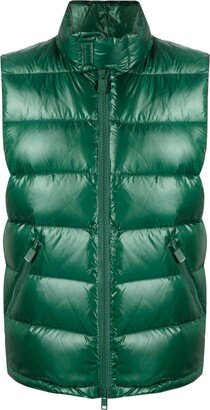 Padded Feather-Down Gilet-AA