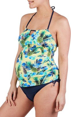 Aloha Tankini Maternity Swimsuit