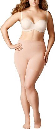 Plus Size Beauty Plus 20 Tights (Beige (Powder 4069)) Hose