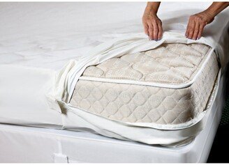 Complete Encaement Cotton top ZIpperd Bed Bug Waterproof Mattress Cover