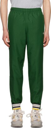 Green & Off-White Tennis Lounge Pants