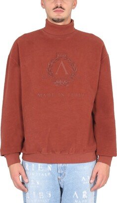 Logo Detailed Long-Sleeved Sweatshirt