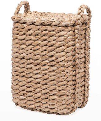 Pigeon and Poodle Royan Rectangular Woven Seagrass Hamper