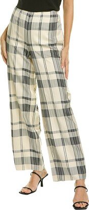 Pull On Silk Blend Pant