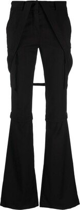 ANDREĀDAMO Detachable-Leg Cargo Trousers