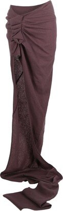 Edfu gathered-detail maxi skirt