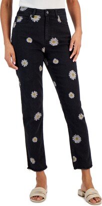 Juniors' Relaxed Skinny Frayed Jeans, Created for Macy's