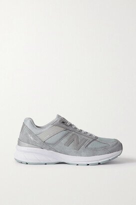 990v5 Suede And Mesh Sneakers - Gray