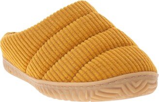 Summit & Go Faux Fur Lined Corduroy Slipper