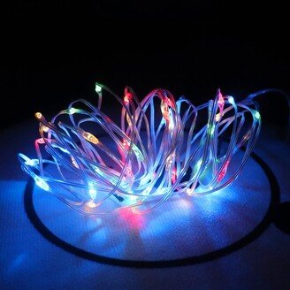 ExtraStar 10M Waterproof Fairy Outdoor Garden Christmas String Lights, RGB, Powe