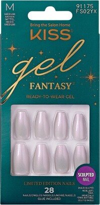 KISS Products Gel Sculpted Fake Nails - To Sparkle - 31ct