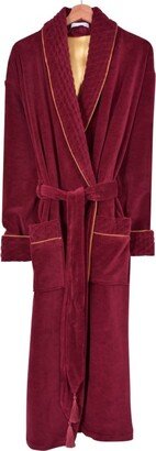 Bown of London Donington Luxury Cotton Long Smoking Jacket