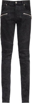 Ribbed Slim Jeans