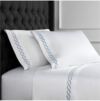 600 Thread Count Rope Embroidered Sheet Set