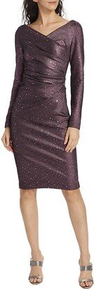 Sequin Knee-Length Dress