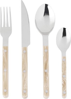 Beige Bistrot Brilliant Flatware Set, 4 pcs