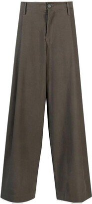 Andy Pleated Wide-Leg Trousers