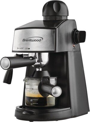 800-Watt 20-Oz. Espresso and Cappuccino Maker, Black