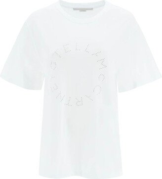 rhinestone logo t-shirt