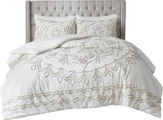 Violette 3-Pc. Comforter Set, Full/Queen