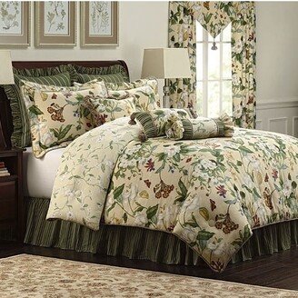 CW Williamsburg Garden Images 4-piece Comforter Set Or Euro Sham