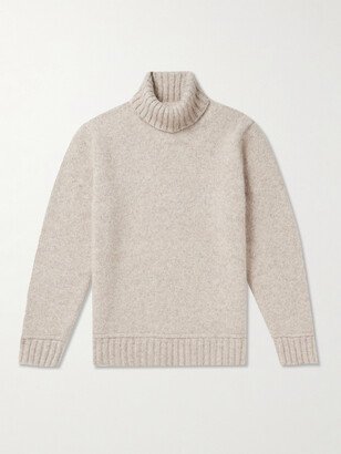 Alpaca-Blend Rollneck Sweater