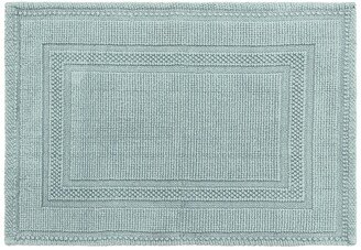 Cotton Stonewash Racetrack 17x24 Bath Rug