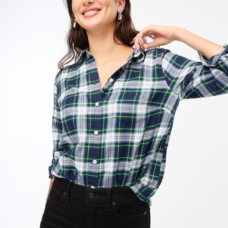 Women's Petite Flannel Shirt