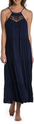 Coastal Halter Neck Cover-Up Dress