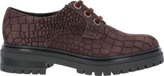 BRUGLIA Lace-up Shoes Deep Purple