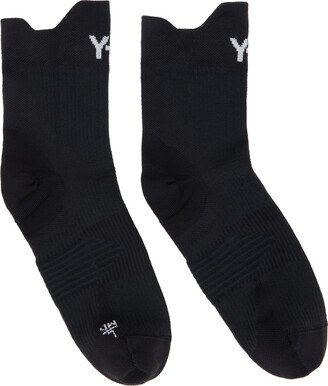 Black Run Socks