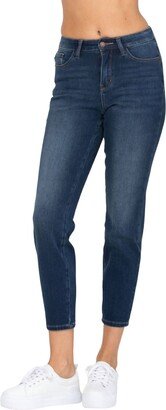 Judy Blue Thermal Boyfriend Jean In Dark Wash